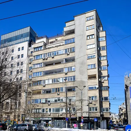 Апартаменти Stylish 1br Flat In - Rosetti Blanc Бухарест